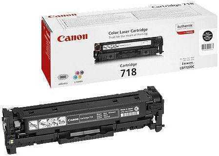 Toner Canon CRG-718BK fekete