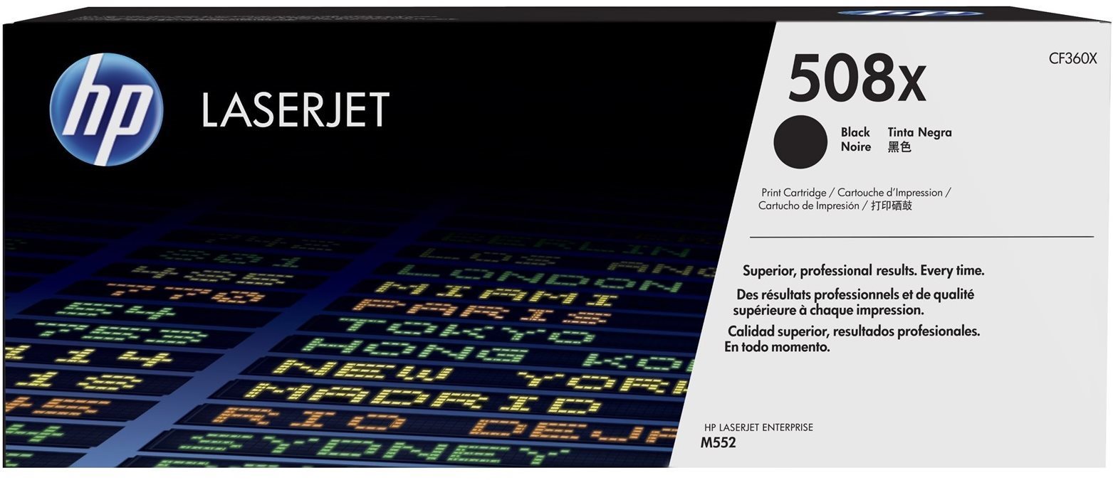 Toner HP CF360X sz. 508X fekete