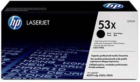 Toner HP Q7553X 53X fekete