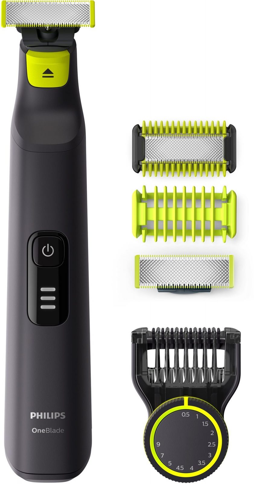 Trimmelő Philips OneBlade Pro arcra QP6530/15 + cserekések arcra és testre QP620/50