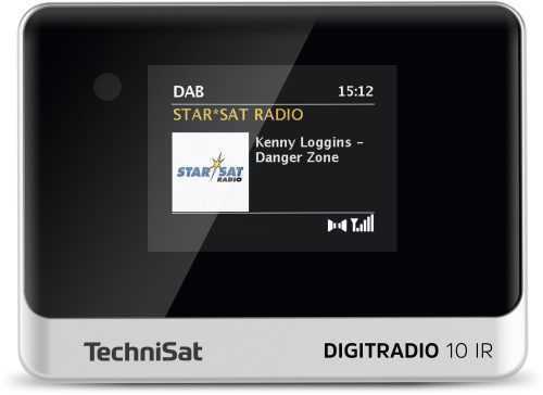 Tuner TechniSat DIGITRADIO 10 IR fekete/ezüst