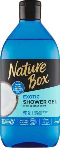 Tusfürdő NATURE BOX Shower Gel Coconut Oil 385 ml