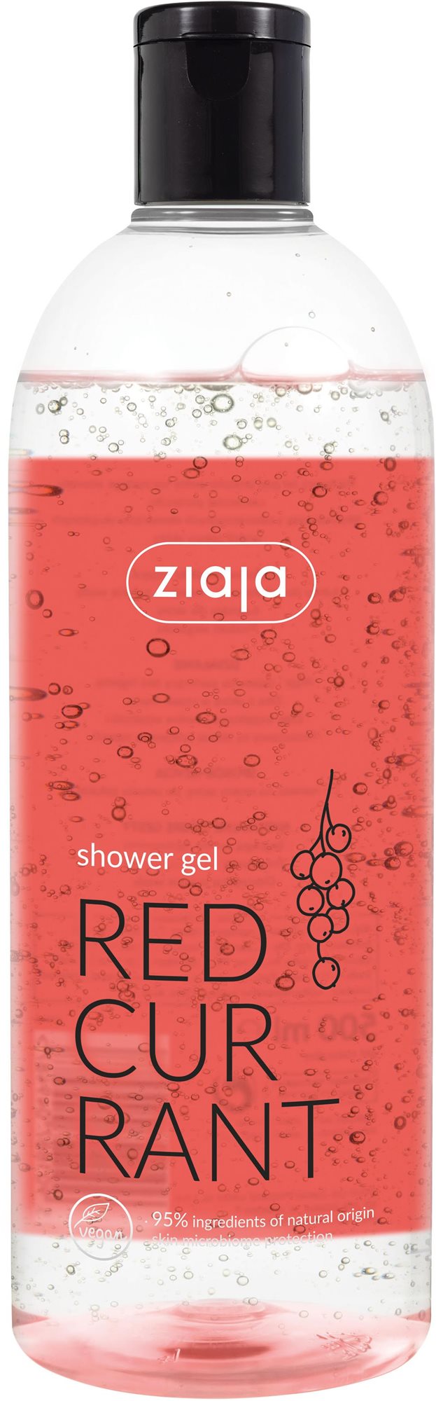 Tusfürdő ZIAJA Redcurrant Tusfürdő zselé 500 ml