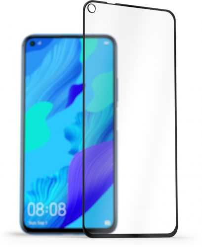 Üvegfólia AlzaGuard 2.5D FullCover Glass Protector a Huawei Nova 5T / Honor 20 / Honor 20 Pro készülékekhez