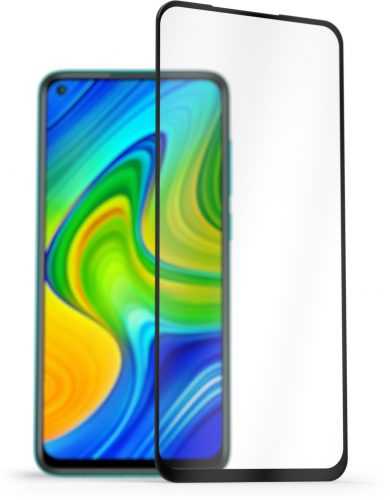 Üvegfólia AlzaGuard 2.5D FullCover Glass Protector a Xiaomi Redmi Note 9 LTE / 9 5G / 9T készülékekhez