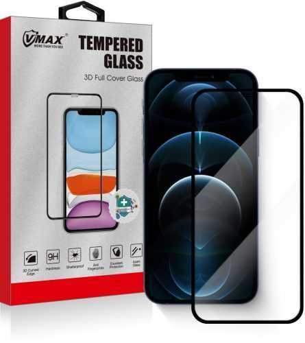 Üvegfólia Vmax 3D Full Cover&Glue Tempered Glass az Apple iPhone 12 Pro Max készülékhez