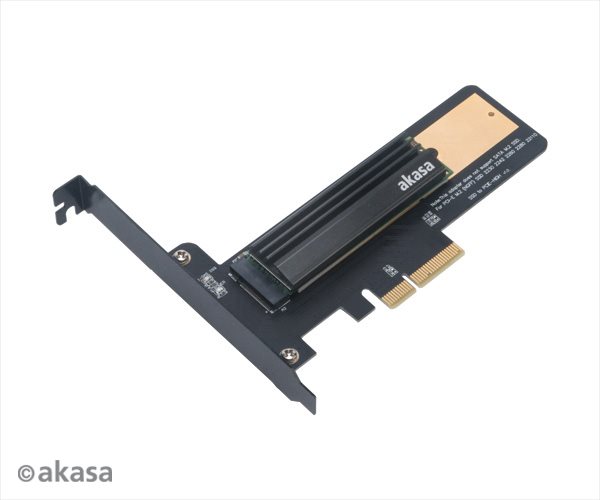 Vezérlőkártya AKASA M.2 SSD PCIe-be