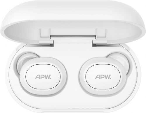 Vezeték nélküli fül-/fejhallgató AlzaPower EAZY fehér
