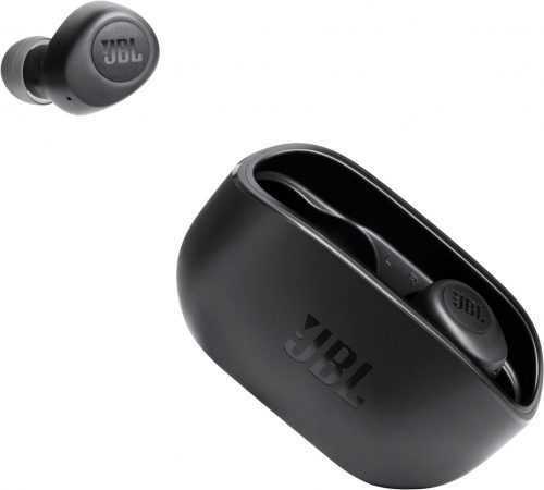 Vezeték nélküli fül-/fejhallgató JBL Wave 100TWS fekete