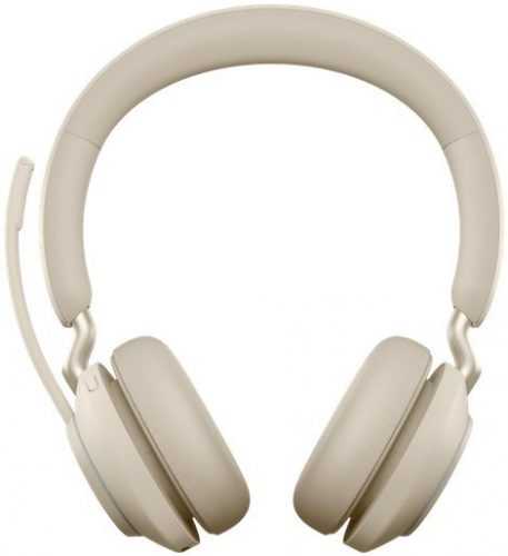 Vezeték nélküli fül-/fejhallgató Jabra Evolve2 65 MS Stereo USB-C Beige