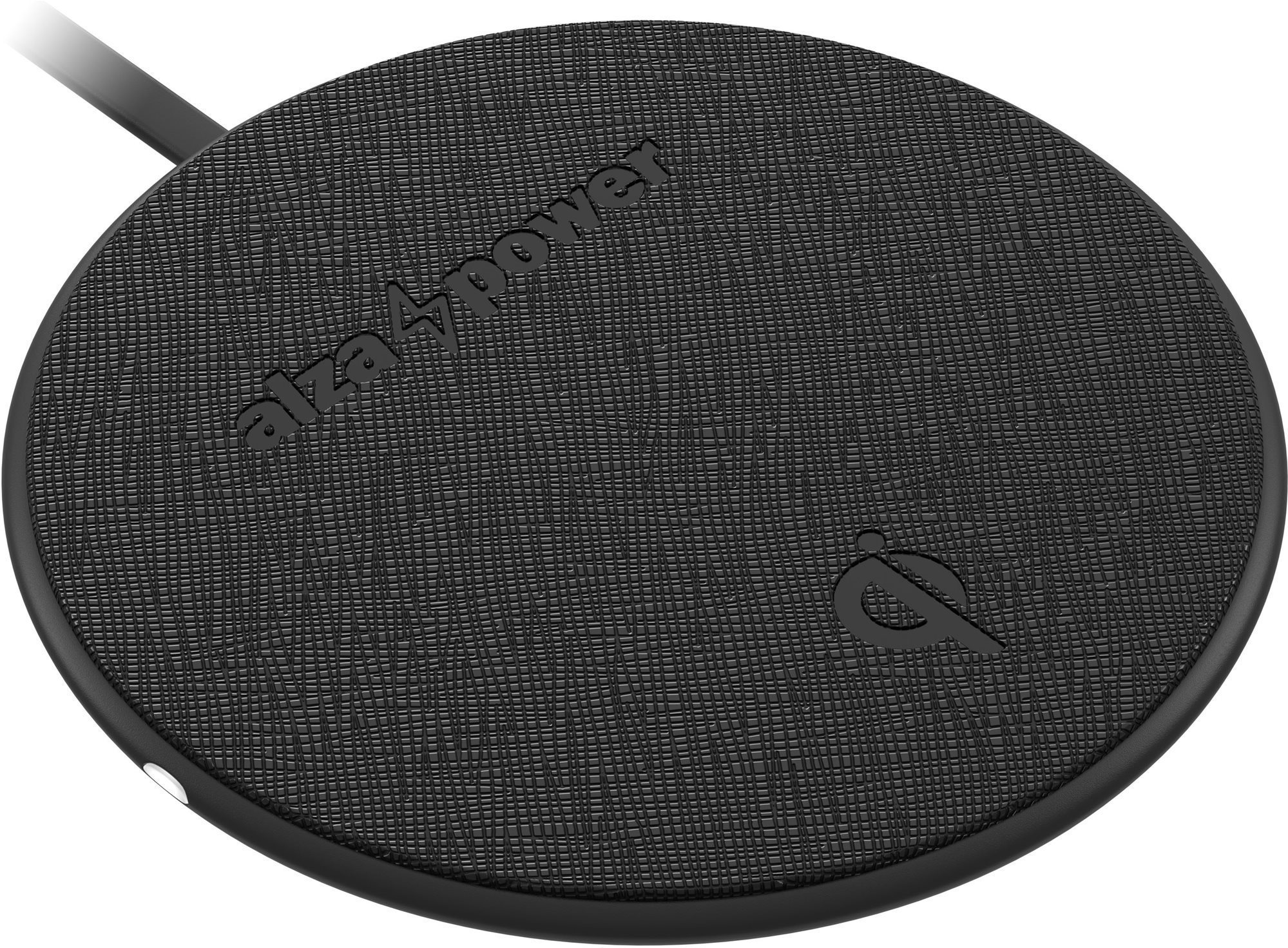 Vezeték nélküli töltő AlzaPower WC121 Wireless Fast Charger fekete
