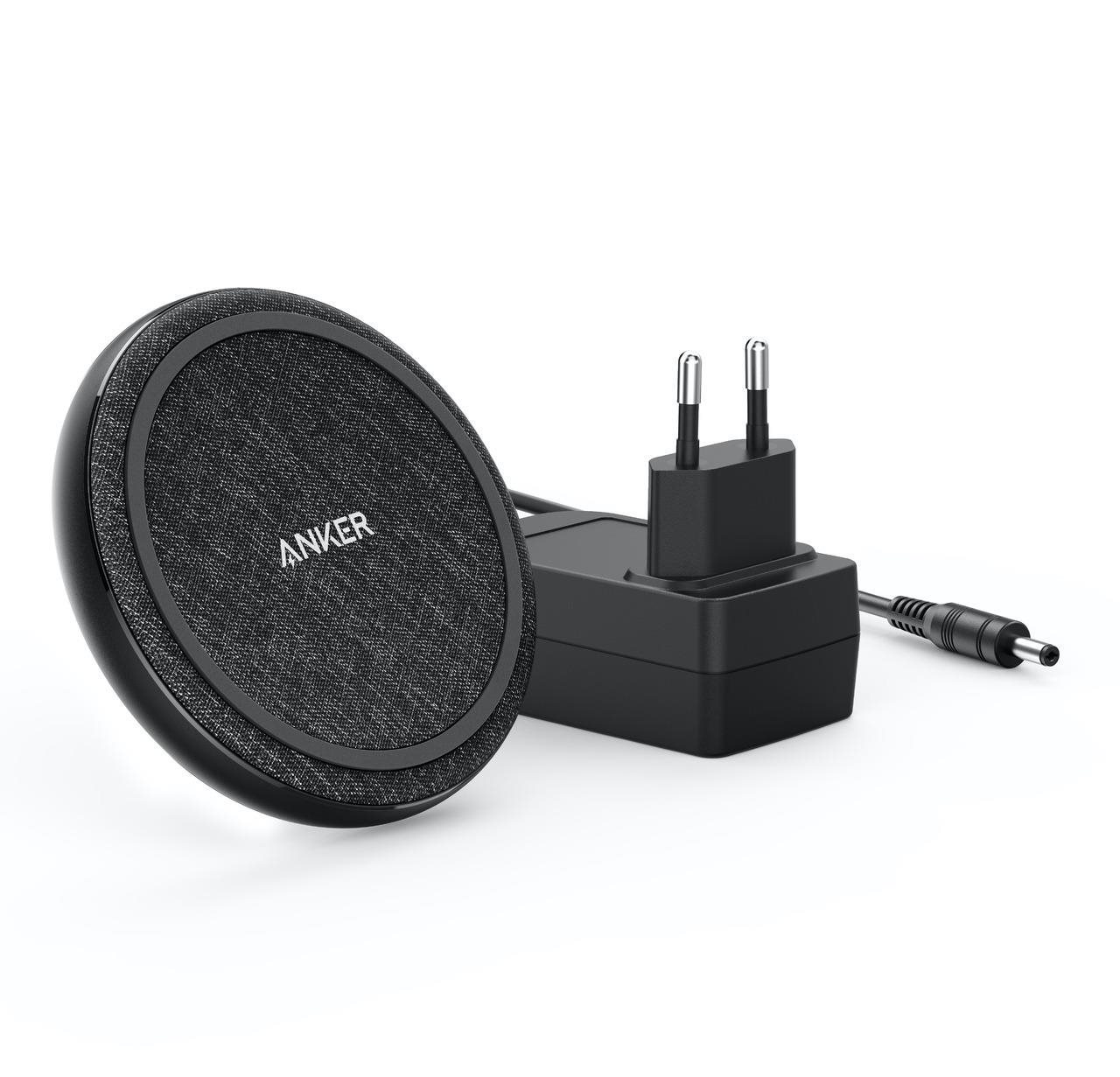 Vezeték nélküli töltő Anker PowerWave II Pad 15 W EU Black+Gray