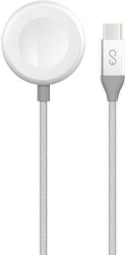 Vezeték nélküli töltő Epico Apple Watch Charging Cabel SB-C 1.2m - silver