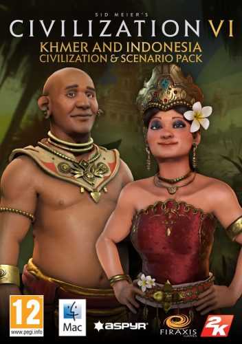 Videójáték kiegészítő Sid Meier's Civilization VI - Khmer and Indonesia Civilization & Scenario Pack (MAC) PL DIGITAL