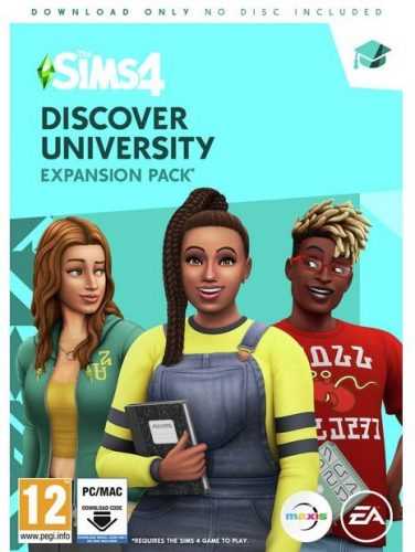 Videójáték kiegészítő The Sims 4: Discover University - PC DIGITAL