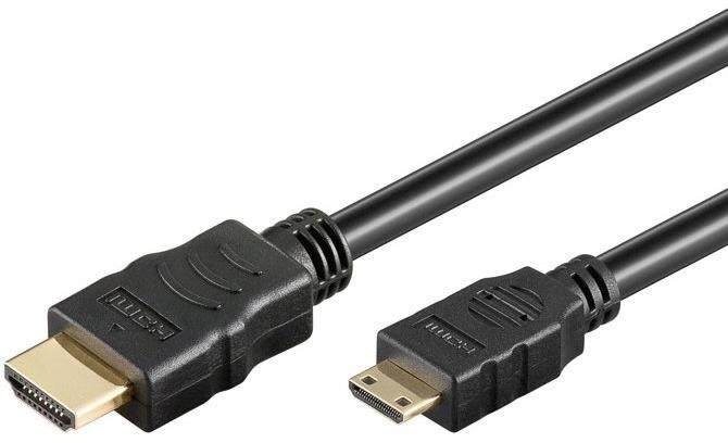 Videokábel PremiumCord Kábel 4K HDMI A - HDMI mini C