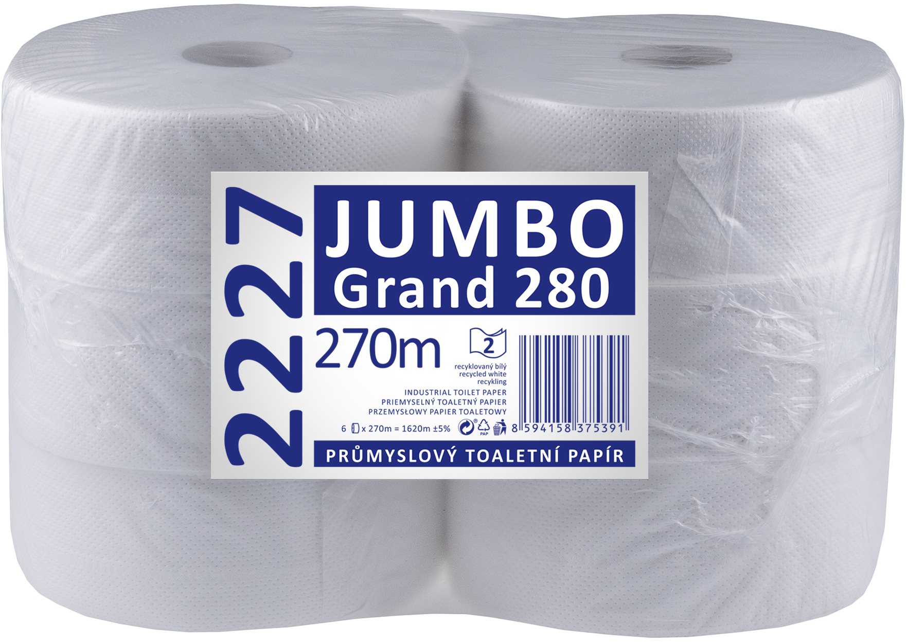 WC papír LINTEO JUMBO Grand 280