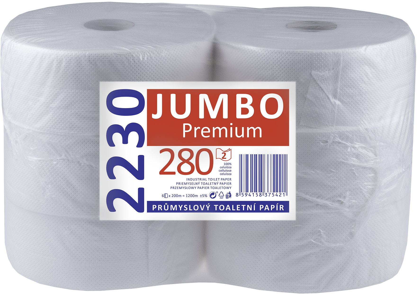 WC papír LINTEO JUMBO Premium 280