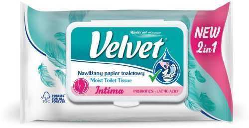 WC papír VELVET Intima Nedvesített 42 db