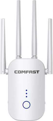 WiFi lefedettségnövelő Comfast 1200 Mbps Wifi Repeater CF-WR758AC