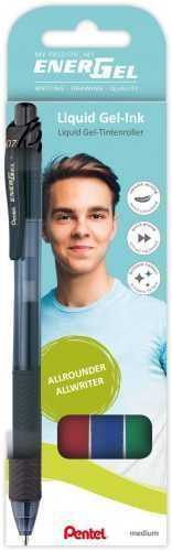 Zselés toll PENTEL BL107 - 4 EnerGel - szett 4 db
