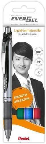 Zselés toll PENTEL BL77-4 EnerGel - szett 4 db