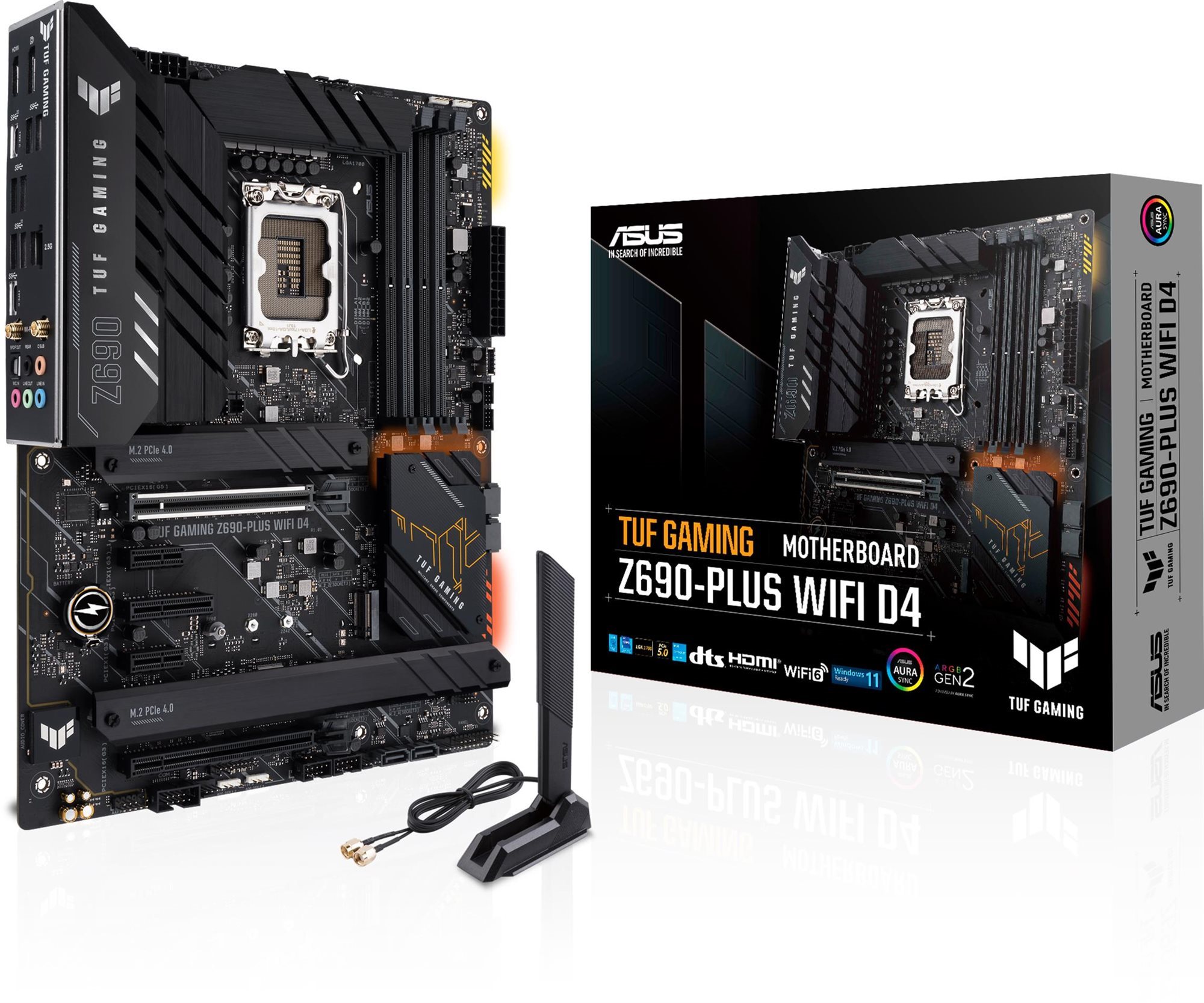 Alaplap ASUS TUF GAMING Z690-PLUS WIFI D4