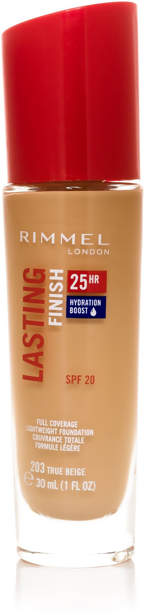 Alapozó RIMMEL LONDON Lasting Finish 25H make-up 203 30 ml