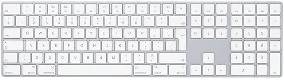 Billentyűzet Apple Magic Keyboard numerikus billentyűzettel - nemzetközi angol