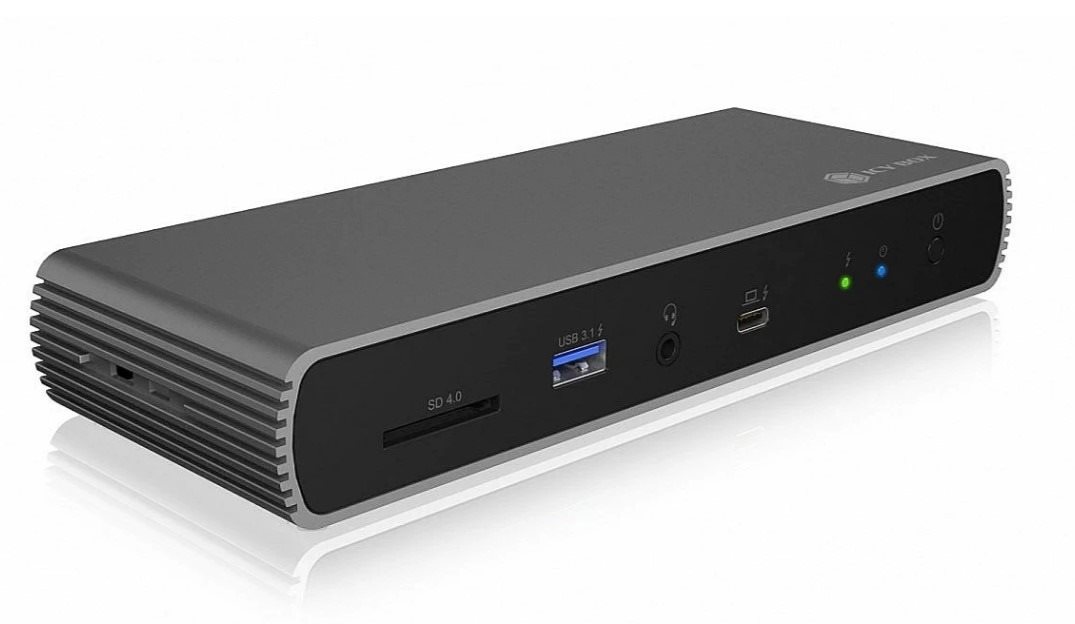 Dokkoló állomás ICY BOX IB-DK8801 10 az 1-ben Thunderbolt 4-gyel és 100 W PD-vel