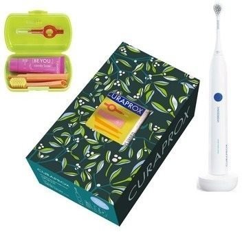 Elektromos fogkefe CURAPROX EASY Hidroszónikus fogkefe - ajándékcsomag