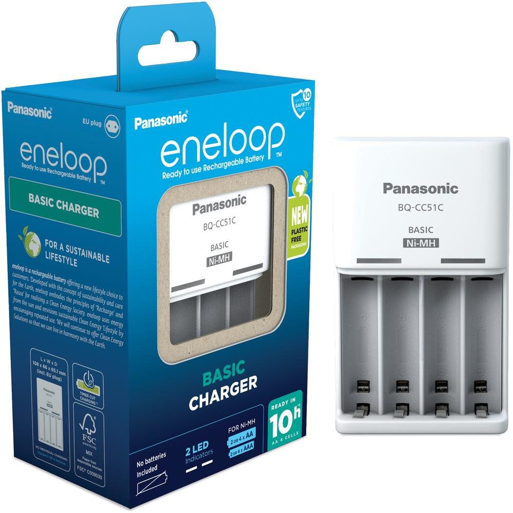 Elem töltő Panasonic eneloop NAB. CC51E N