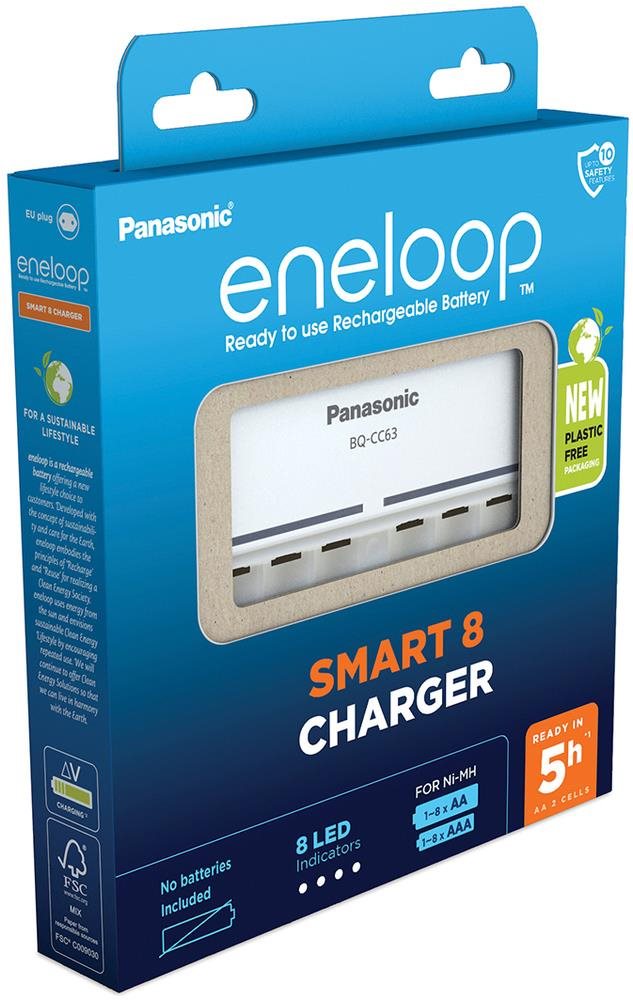 Elem töltő Panasonic eneloop NAB. CC63E N