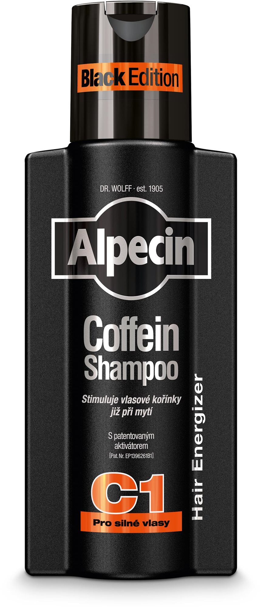 Férfi sampon ALPECIN Coffein Shampoo C1 Black Edition 250 ml