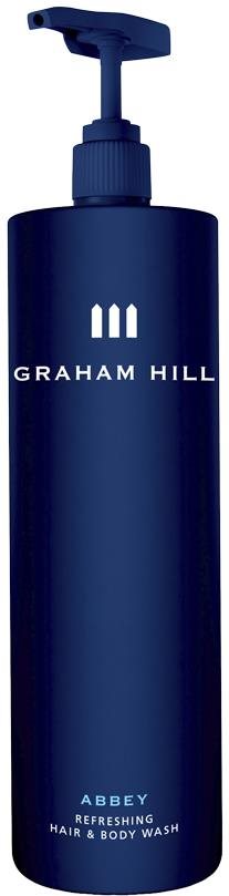 Férfi sampon GRAHAM HILL Abbey Refreshing Hair & Body Wash 1000 ml