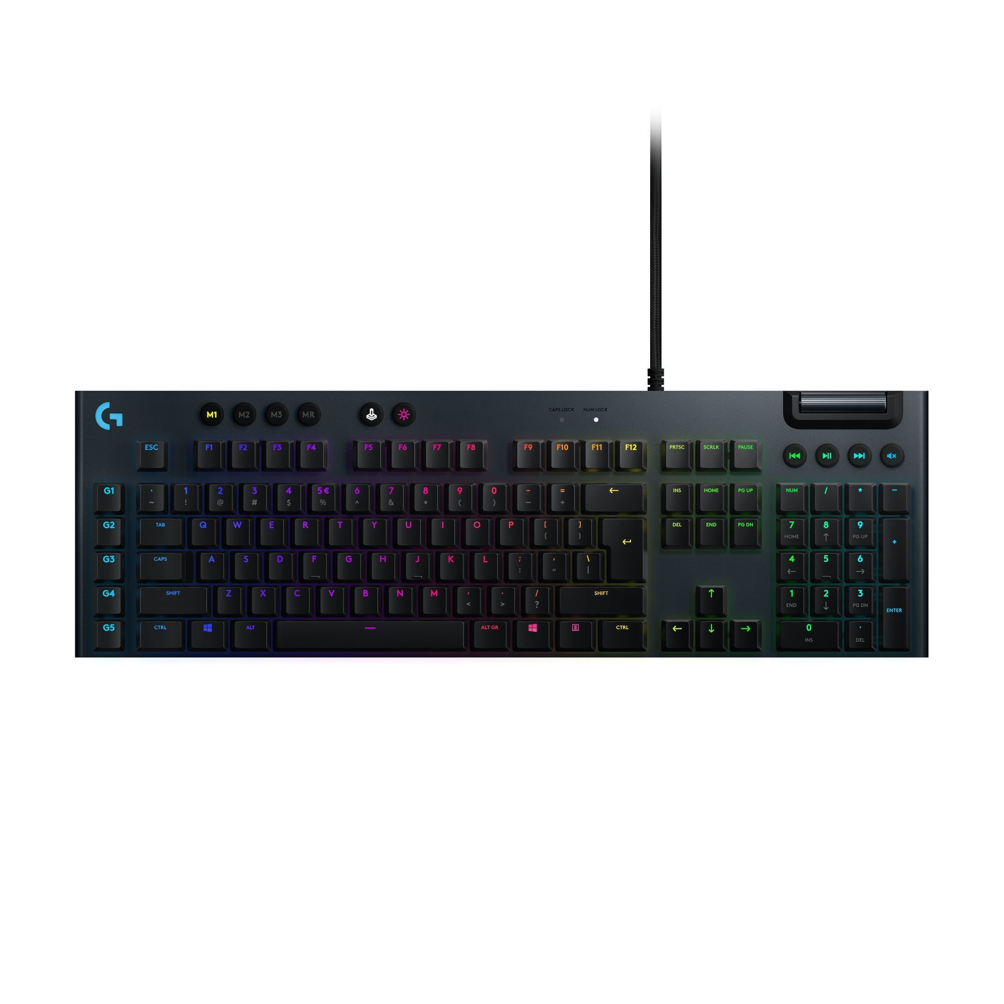 Gamer billentyűzet Logitech G815 LIGHTSYNC GL Tactile