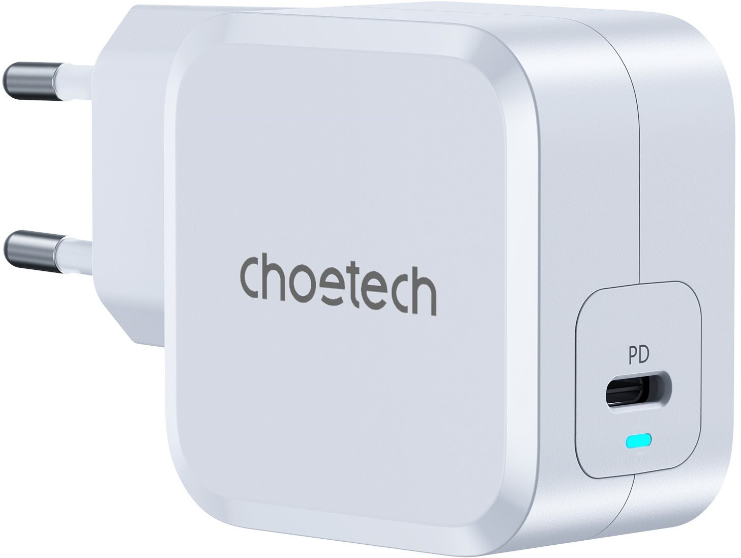 Hálózati adapter Choetech USB-C PD 45 W GaN Type-C Wall Charger