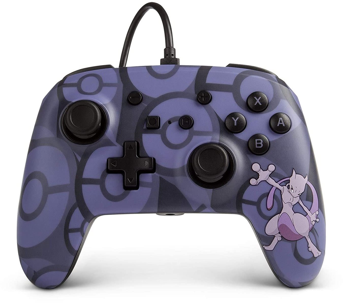 Kontroller PowerA Enhanced Wired Controller - Pokémon Mewtwo - Nintendo Switch