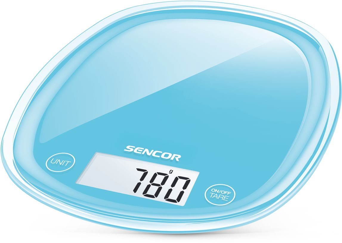 Konyhai mérleg Sencor SKS Pastels 32BL kék