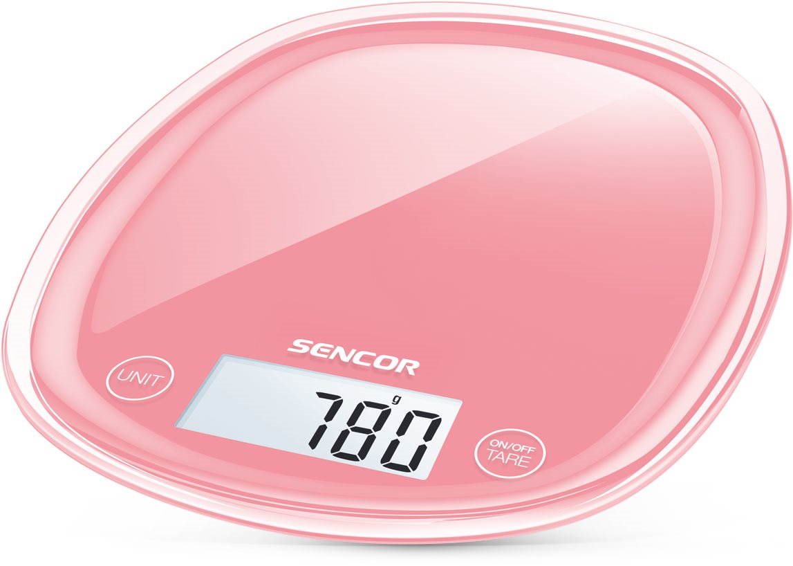 Konyhai mérleg Sencor SKS Pastels 34RD piros