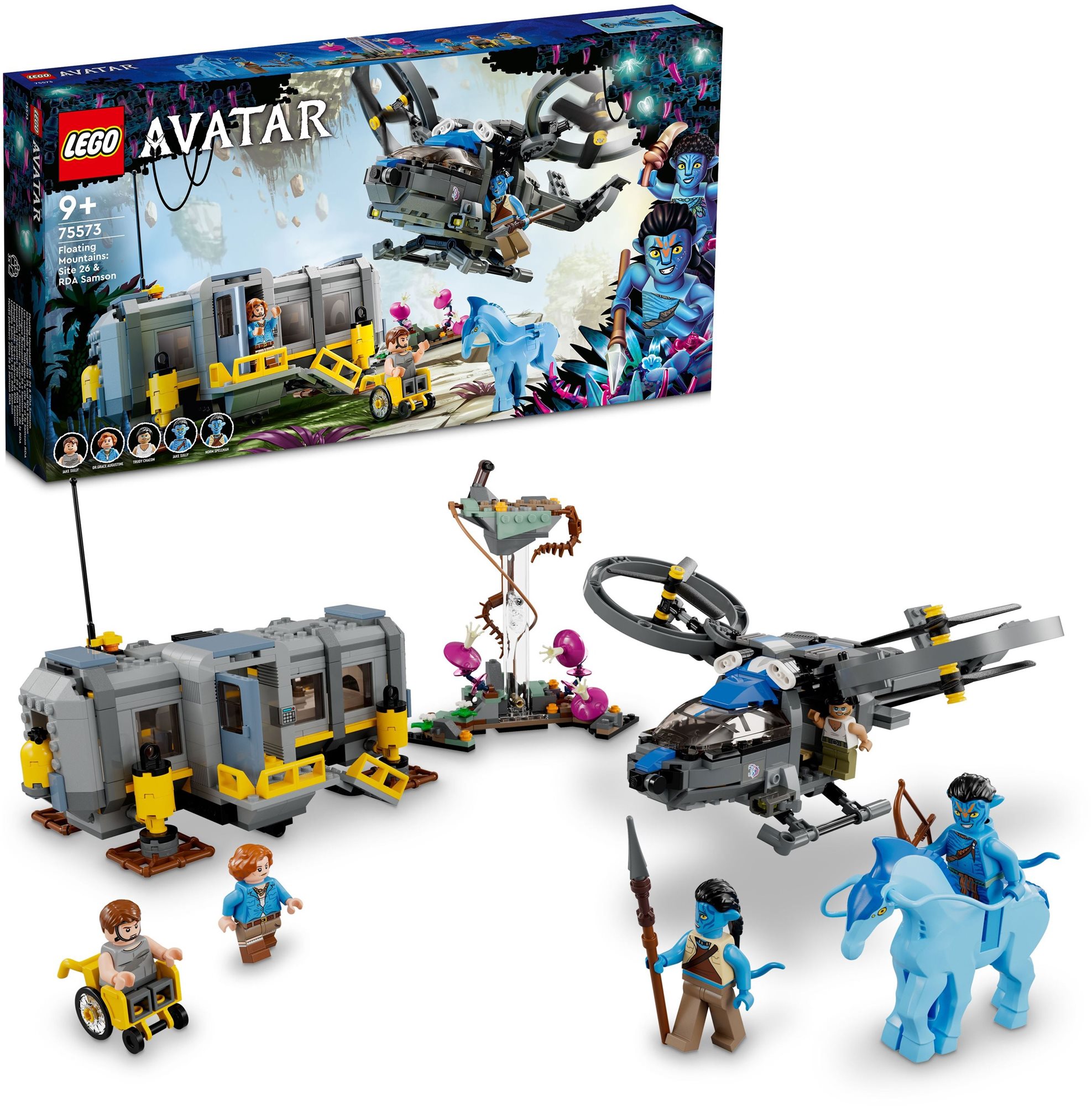 LEGO LEGO® Avatar 75573 Lebegő sziklák: 26-os helyszín és RDA Samson