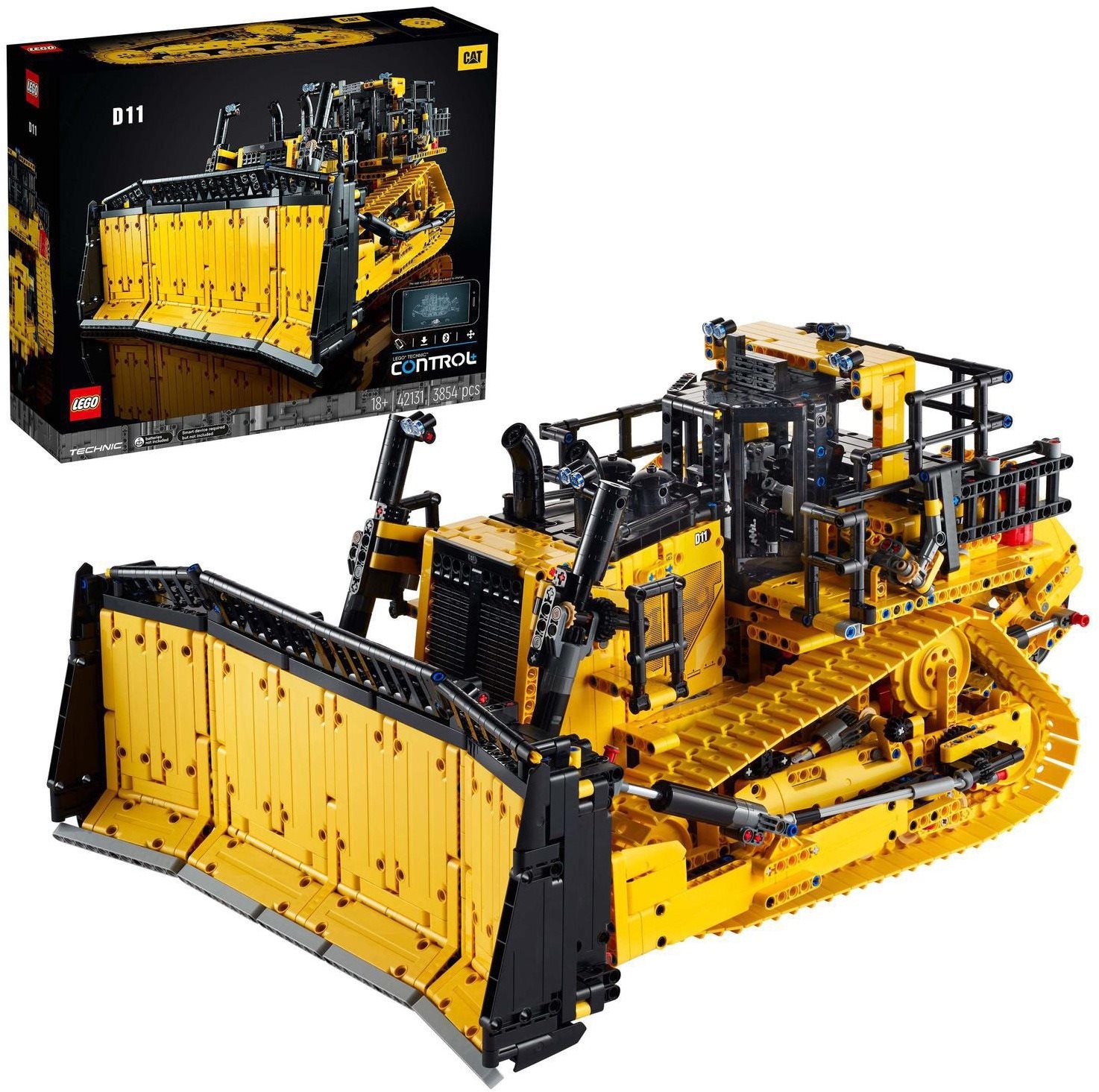 LEGO LEGO® Technic 42131 Applikációval irányítható Cat® D11 buldózer