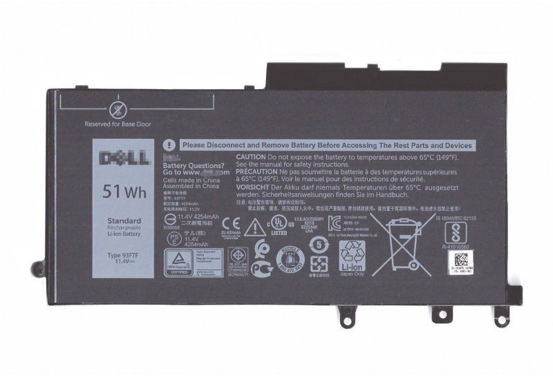 Laptop-akkumulátor Dell akku Latitude 5280-hoz