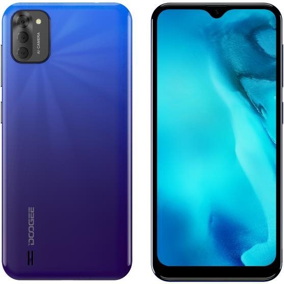 Mobiltelefon Doogee X93 kék