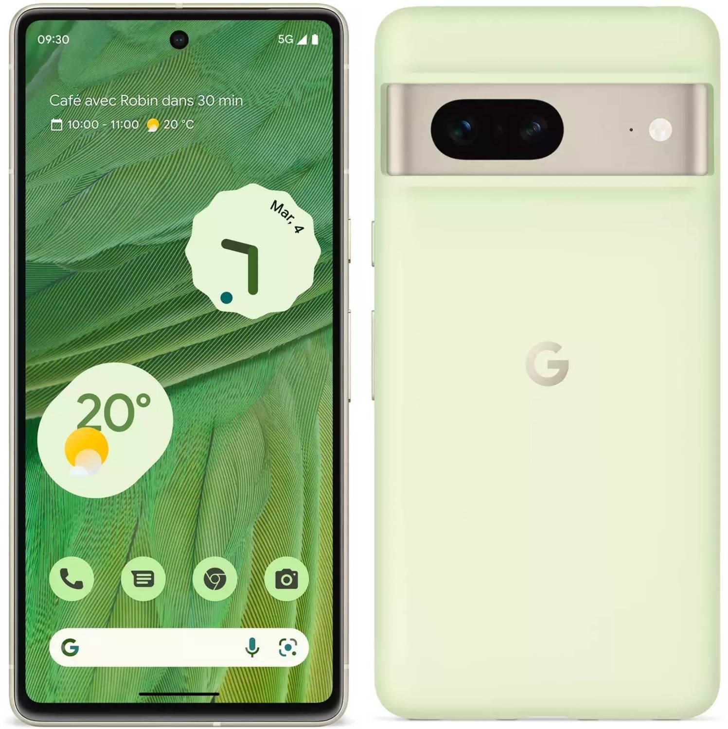 Mobiltelefon Google Pixel 7 5G 8 GB/128 GB sárga