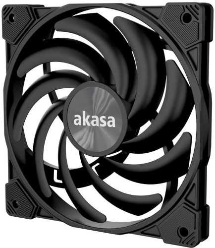 Számítógép ventilátor AKASA Alucia XS12 Hadal fekete