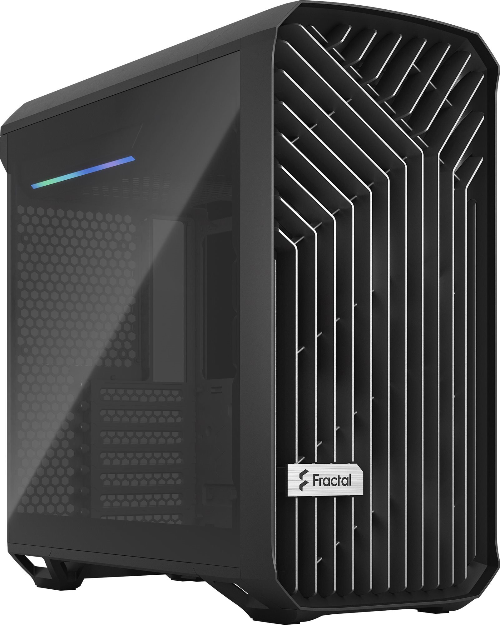 Számítógépház Fractal Design Torrent Compact Black TG Dark