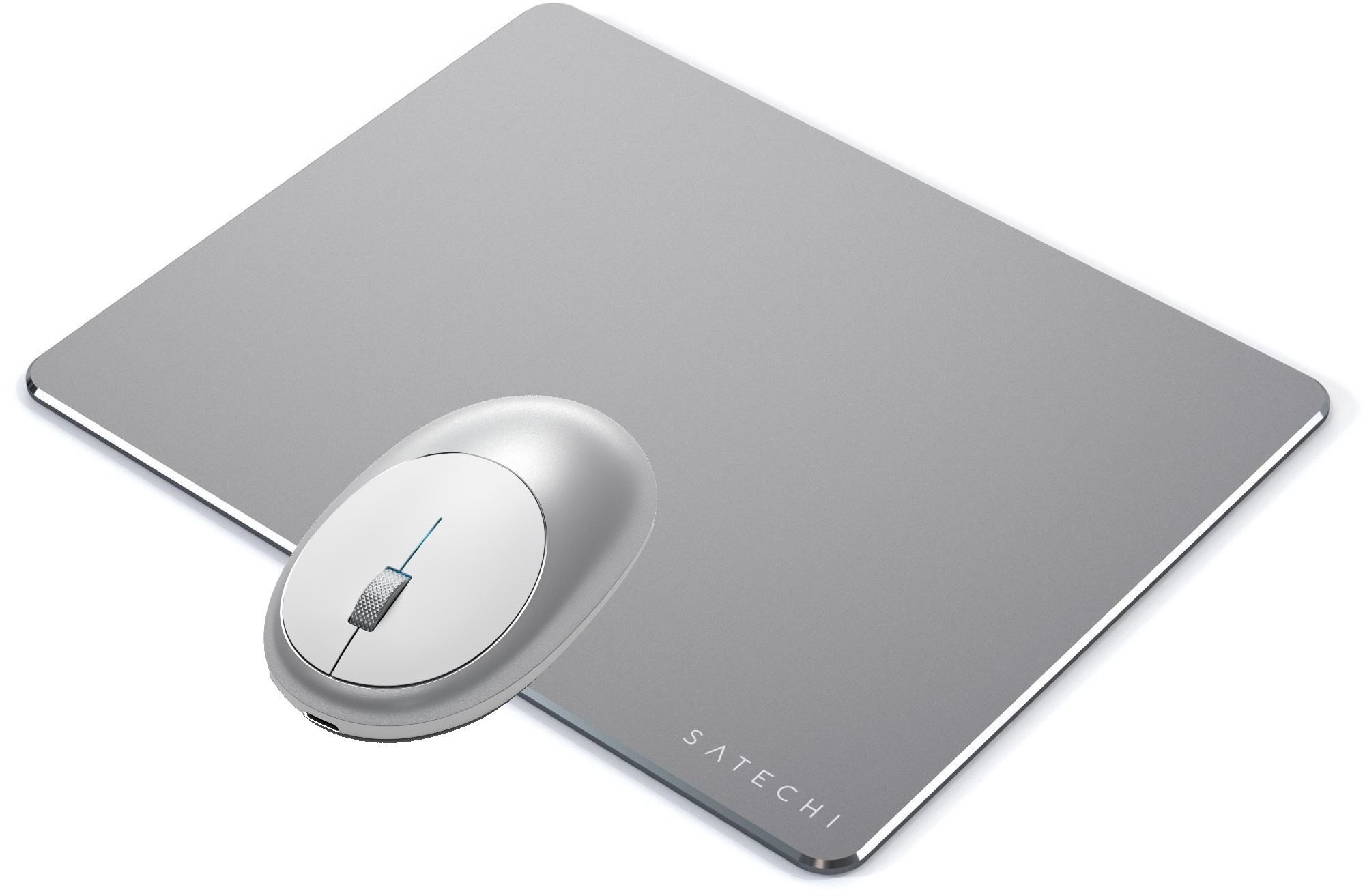 Szett Satechi M1 Bluetooth Wireless Mouse + Aluminum Mouse Pad