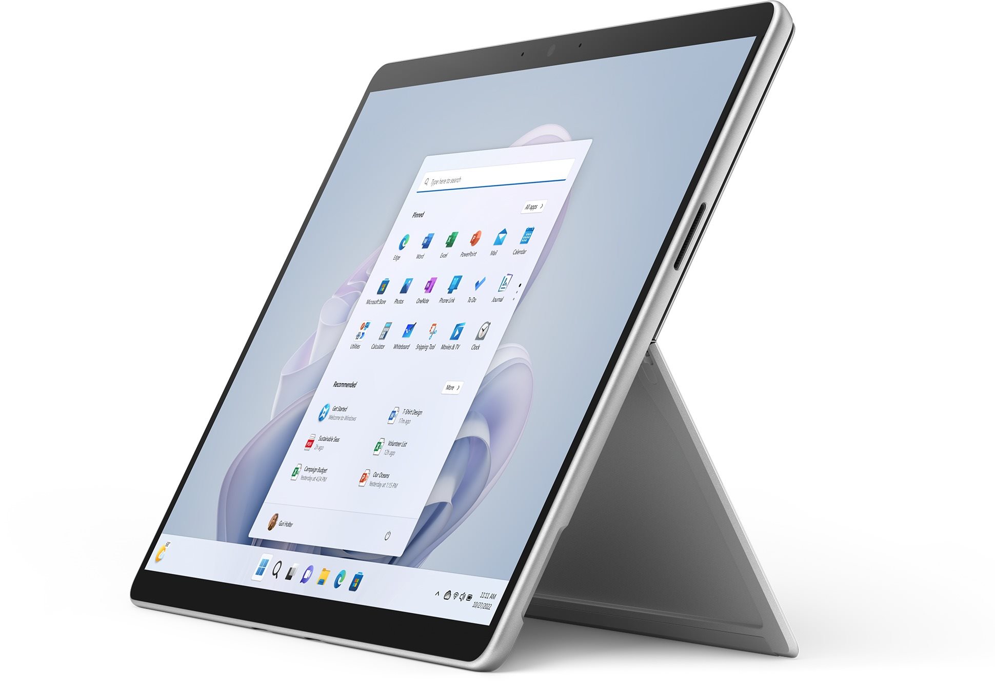 Tablet PC Microsoft Surface Pro 9 2022 256 GB 8 GB Platinum