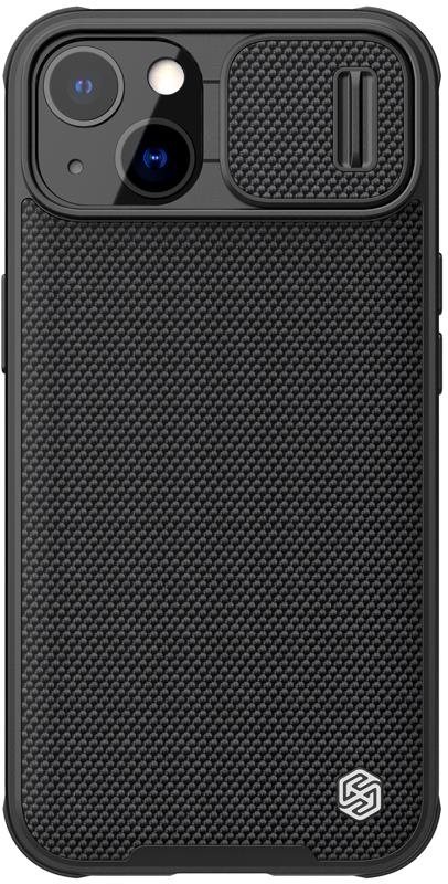 Telefon tok Nillkin Textured PRO Apple iPhone 13 fekete ütésálló tok